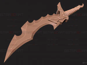 Knight Slayer Daggerkiller High Quality- Solo Leveling Cosplay 3D Print Model