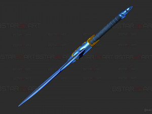 Baruka Dagger High Quality - Solo Leveling Cosplay 3D-Druckmodell