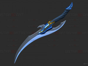 Baruka Dagger High Quality - Solo Leveling Cosplay 3D-Druckmodell