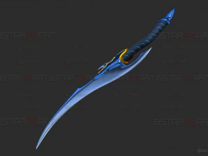 Baruka Dagger High Quality - Solo Leveling Cosplay 3D Print Model