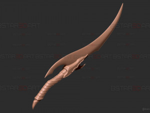 Baruka Dagger High Quality - Solo Leveling Cosplay 3D-Druckmodell