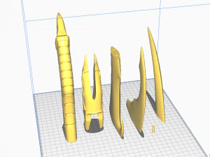 Baruka Dagger High Quality - Solo Leveling Cosplay 3D Print Model