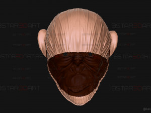 King Monkey Mask - Kingdom of The Planet of The Apes 3D-Druckmodell