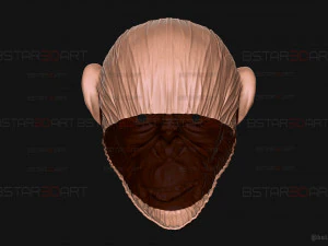 King Monkey Mask - Kingdom of The Planet of The Apes 3D Print Model
