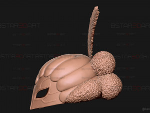 William Vengeance Mask - Black Clover Cosplay Modèles 3D en vedette
