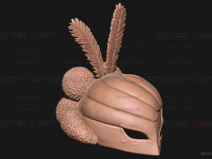 William Vengeance Mask - Black Clover Cosplay Modèles 3D en vedette