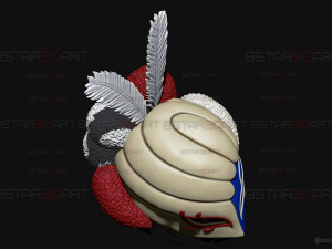William Vengeance Mask - Black Clover Cosplay Modèles 3D en vedette
