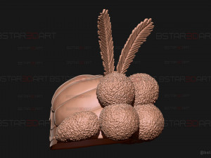 William Vengeance Mask - Black Clover Cosplay Modèles 3D en vedette