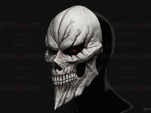 Ainz Ooal Gown Mask - OverLord Cosplay 3D Принт Модель