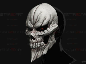 Ainz Ooal Gown Mask - OverLord Cosplay 3D Print Model