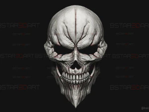 Ainz Ooal Gown Mask - OverLord Cosplay 3D Print Model