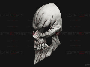 Ainz Ooal Gown Mask - OverLord Cosplay 3D Принт Модель