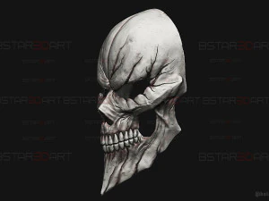 Ainz Ooal Gown Mask - OverLord Cosplay 3D Print Model