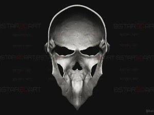 Ainz Ooal Gown Mask - OverLord Cosplay 3D Print Model
