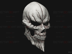 Ainz Ooal Gown Mask - OverLord Cosplay 3D Принт Модель