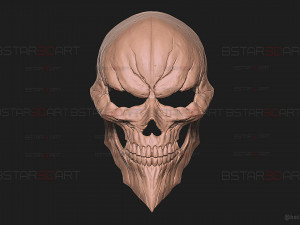 Ainz Ooal Gown Mask - OverLord Cosplay 3D Принт Модель
