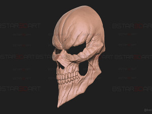 Ainz Ooal Gown Mask - OverLord Cosplay 3D Принт Модель
