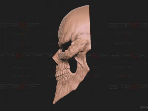 Ainz Ooal Gown Mask - OverLord Cosplay 3D Print Model