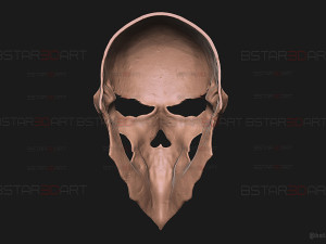 Ainz Ooal Gown Mask - OverLord Cosplay 3D Принт Модель