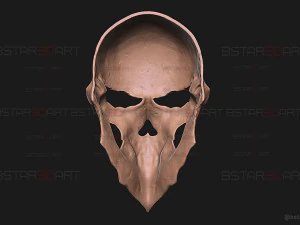 Ainz Ooal Gown Mask - OverLord Cosplay 3D Print Model