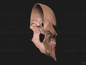 Ainz Ooal Gown Mask - OverLord Cosplay 3D Print Model