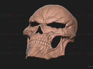 Ainz Ooal Gown Mask - OverLord Cosplay 3D Принт Модель