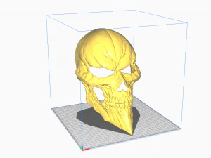 Ainz Ooal Gown Mask - OverLord Cosplay 3D Print Model