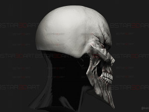Ainz Ooal Gown Mask - OverLord Cosplay 3Dプリントモデル