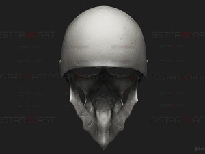 Ainz Ooal Gown Mask - OverLord Cosplay 3Dプリントモデル