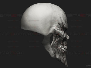Ainz Ooal Gown Mask - OverLord Cosplay 3Dプリントモデル