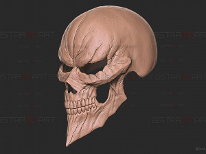 Ainz Ooal Gown Mask - OverLord Cosplay 3Dプリントモデル