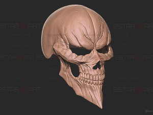 Ainz Ooal Gown Mask - OverLord Cosplay 3Dプリントモデル
