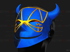 Demiurge Half Mask - OverLord Cosplay 3D-printmodel
