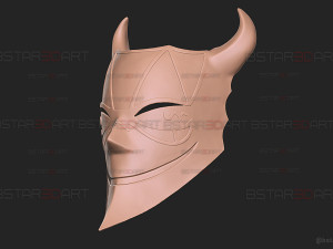 Demiurge Half Mask - OverLord Cosplay 3D-printmodel