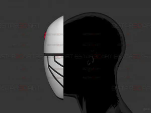 Evileye Half Mask - Overlord Cosplay 3D Print Model