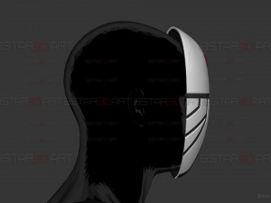 Evileye Half Mask - Overlord Cosplay 3D Print Model