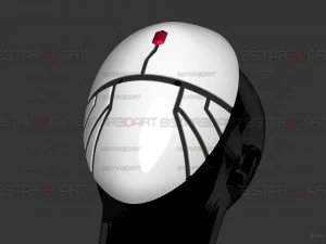 Evileye Half Mask - Overlord Cosplay 3D Print Model