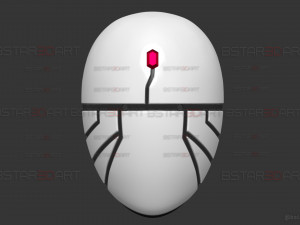 Evileye Half Mask - Overlord Cosplay 3D Print Model