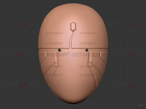 Evileye Half Mask - Overlord Cosplay 3D Print Model