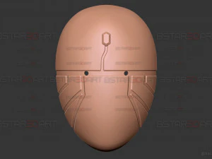 Evileye Half Mask - Overlord Cosplay 3D Print Model