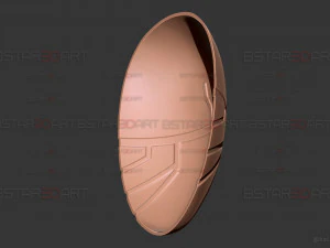 Evileye Half Mask - Overlord Cosplay 3D Print Model