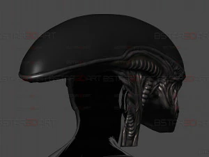 Alien Xenomorph Mask Decor Wearable 3D Print Model