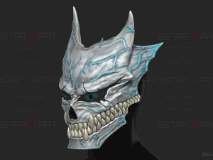 Kaiju No 8 MASK - Kafka Hibino Cosplay 3D Принт Модель