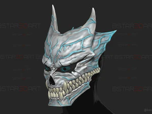 Kaiju No 8 MASK - Kafka Hibino Cosplay 3D Print Model