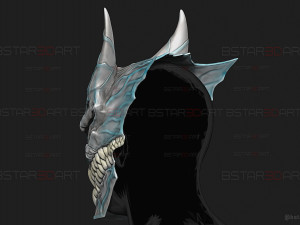 Kaiju No 8 MASK - Kafka Hibino Cosplay 3D Принт Модель