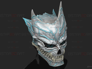 Kaiju No 8 MASK - Kafka Hibino Cosplay 3D Принт Модель