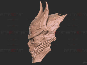 Kaiju No 8 MASK - Kafka Hibino Cosplay 3D Принт Модель