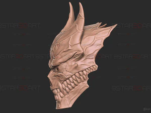 Kaiju No 8 MASK - Kafka Hibino Cosplay 3D Print Model