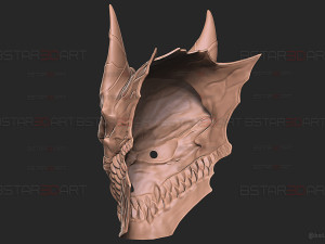 Kaiju No 8 MASK - Kafka Hibino Cosplay 3D Принт Модель