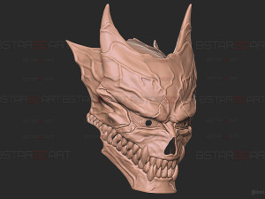 Kaiju No 8 MASK - Kafka Hibino Cosplay 3D Принт Модель